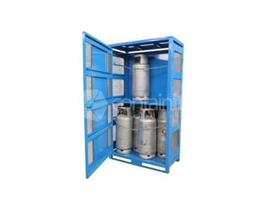 Contain It - Premium Bottle & 18kg LPG Gas Cylinder Storage Cage
