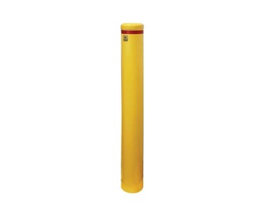 140mm Steel Bollards - Yellow (In-Ground)