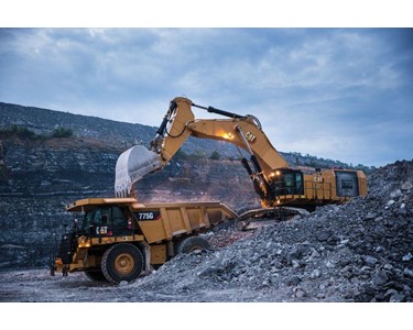 Caterpillar - Hydraulic Mining Shovels 6015