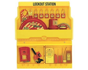 Master Lock 18-piece Lockout Station