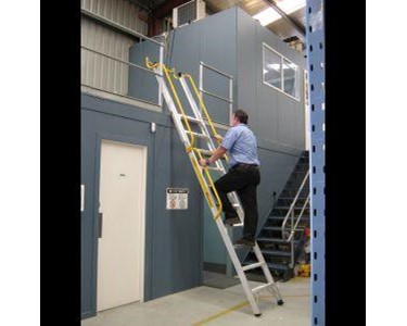 Stockmaster - Height Mobile Platform Ladder | Mezzalad