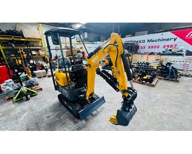 MXG - Diesel Mini Excavator XE10S Koop diesel with Swing Boom,ram at back