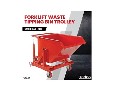Troden - Forklift Waste Tipping Bin