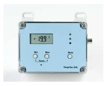 Temperature Data Logger with External Thermistor | SensorTemp Tec 816