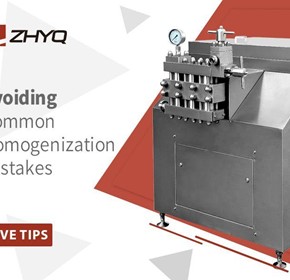 AVOIDING HOMOGENIZATION MISTAKES AVOIDING HOMOGENIZATION MISTAKES