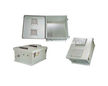 Weatherproof Electrical Enclosure with Vent & Mount Plate