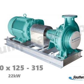 Suction Pump | 150x125-315 ISO Pro End | Spacer Coupling & Galv Base 