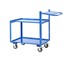 Durolla - General Purpose 2 Tier Trolley (with Extended Handle & Writing Shelf