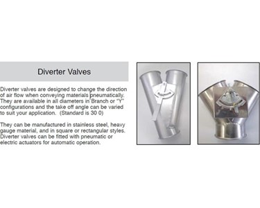 Discharge Weather Cowls, Stacks & Jetcaps, Diverter Valves for Ducting