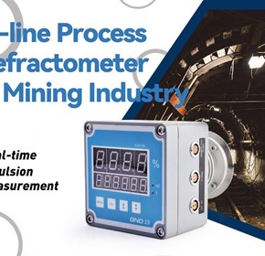 GND-15 IN-LINE PROCESS REFRACTOMETER APPLICATION IN MINING INDUSTRY