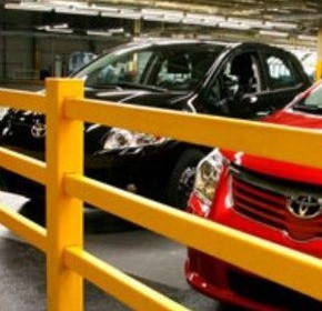 Pedestrian safeguarding solutions for Toyota manufacturing plant Pedestrian safeguarding solutions for Toyota manufacturing plant