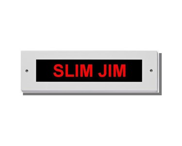Lasermet - Sim Jim - The Thin Profile Backlit LED Lights Sign