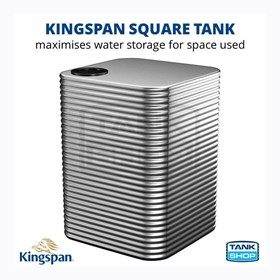 500 Litre Square Aquaplate Steel Water Tank