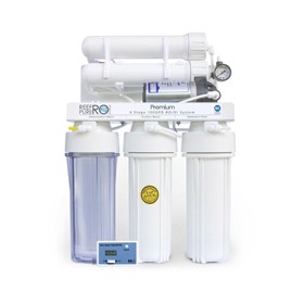 Reverse Osmosis System | 4 Stage 100GPD Premium Boosted RO/DI System