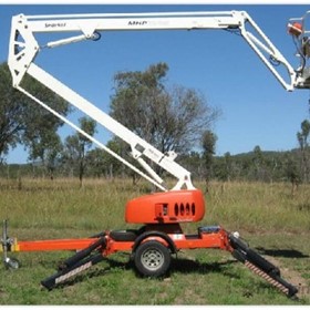 Heavy Duty Trailer Mounted Boom Lift | MHP13/35 