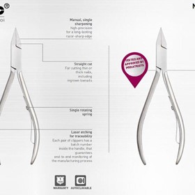 Nail Clippers – Flat Jaw Straight Cut
