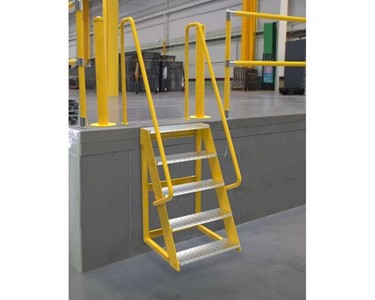 Heavy Duty Loading Dock Stairs