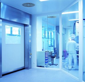 High speed door solution for Cleanrooms