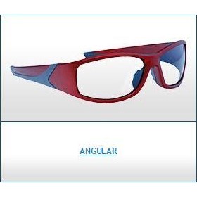 Radiation Protection Eyewear | Angular Wrap Around Glasses