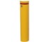 220mm Steel Bollards - Yellow (In-Ground)