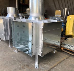 Custom-made Heavy Duty Plenum Boxes for Mining extraction Custom-made Heavy Duty Plenum Boxes for Mining extraction