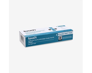 TouchBio - Combo Covid-19 & Flu A/B Rapid Antigen Test | 02 Test Kit