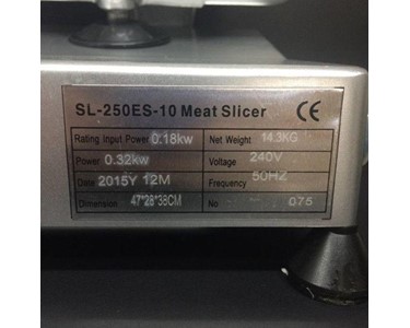 Linkrich - Electric Meat Slicer | 250mm