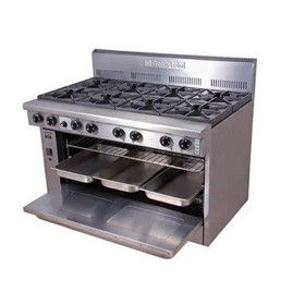 PF840 – 8 Gas Burner Oven | With Wide Static Oven