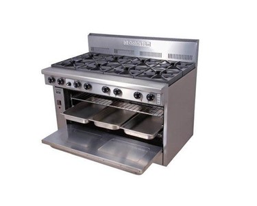 Goldstein - PF840 – 8 Gas Burner Oven | With Wide Static Oven
