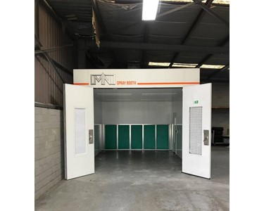 MN Spraybooths - Automotive Spray Booth | End Draft