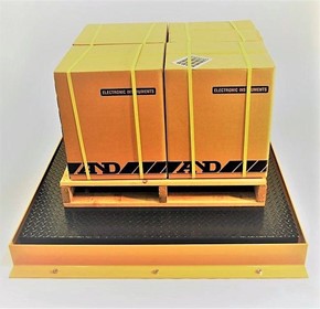 Custom forklift barriers to suit all A&D pallet scales Custom forklift barriers to suit all A&D pallet scales