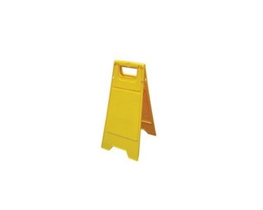 Yellow A-frame Safety Sign - Blank