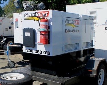 Trailer-Mounted Generator Hire