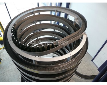 AccuVeyor - Conveyor Systems -Spiral Buffer Solution | AmbaFlex AVS