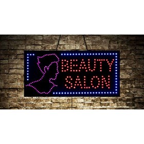 Animated Beauty Salon LED Sign