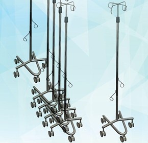 Ever heard of a 'gold plated' IV pole? Ever heard of a 'gold plated' IV pole?