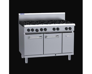 Luus - Gas Burner Oven | 8 Burner and Oven | RS-8B