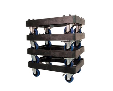 Okka - Enviro-Skate Dolly for Stack & Nest Crates - Recycled & Food-Grade