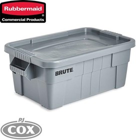 Commercial BRUTE Tote Storage Bin with Lid