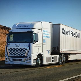 Hyundai Motor Puts XCIENT Fuel Cell Electric Trucks into Commercial Fleet Operation in California