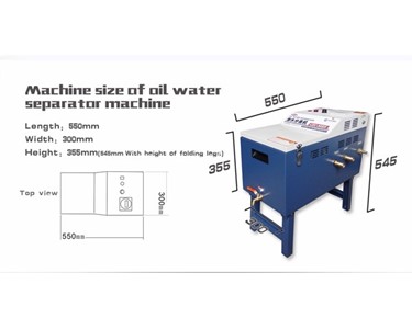 Oil Water Separator Machine 5025G for CNC machine