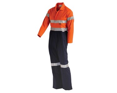 Workit - Lightweight 2-Tone Protective Coverall with Tape