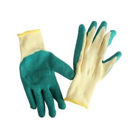 Gloves Cotton With Latex Grip