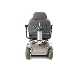 Wheelchair Oxygen Cylinder Holder - D-size Cylinder