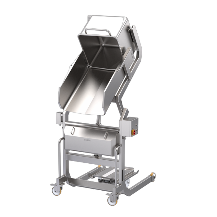 Food Grade Bin Lifter & Tipper