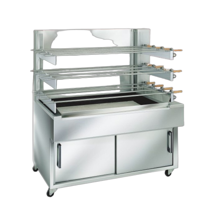 Commercial Charcoal Rotisserie