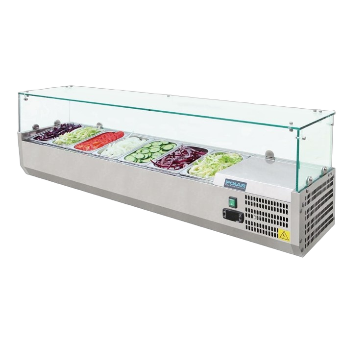 Salad & Pizza Countertop Fridge