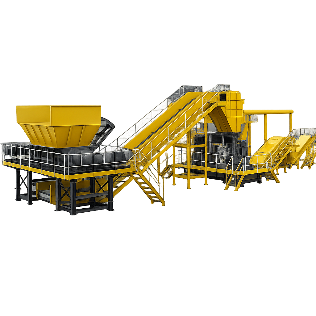 Scrap Metal Recycling Plant