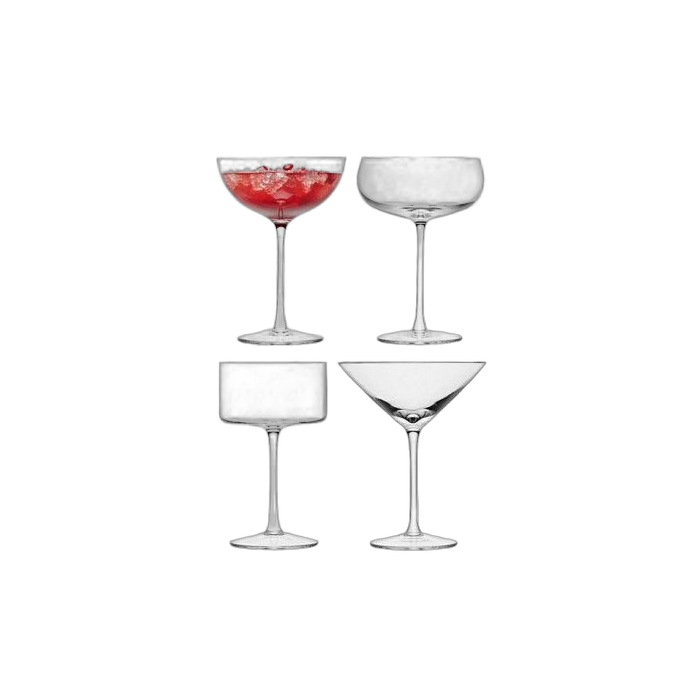 Cocktail, Wine & Whiskey Glasses