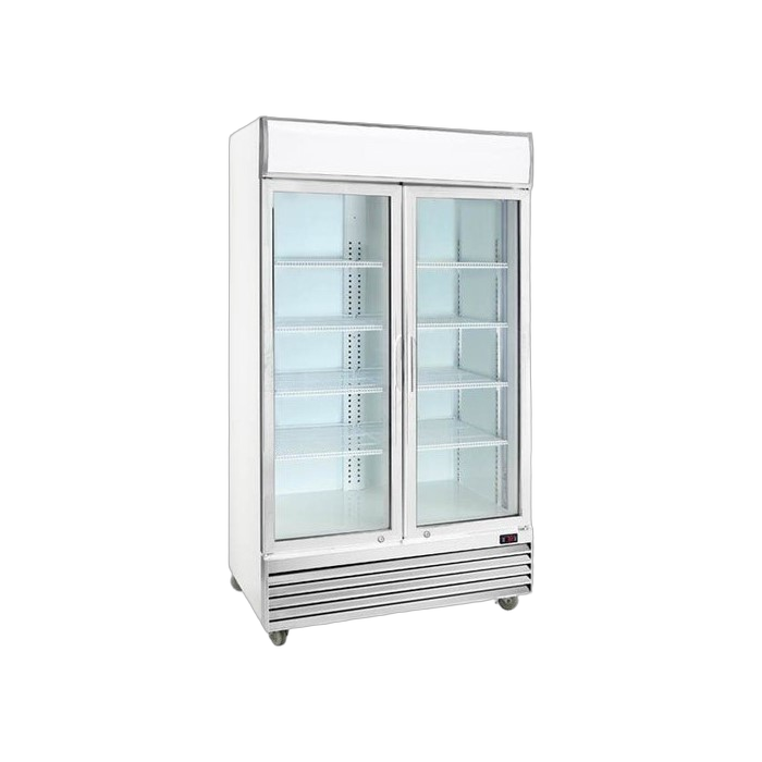 Commercial Glass Door Fridge & Freezer